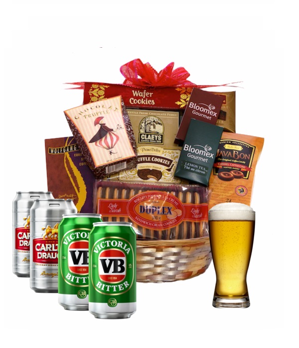 Beer gift baskets in Australia